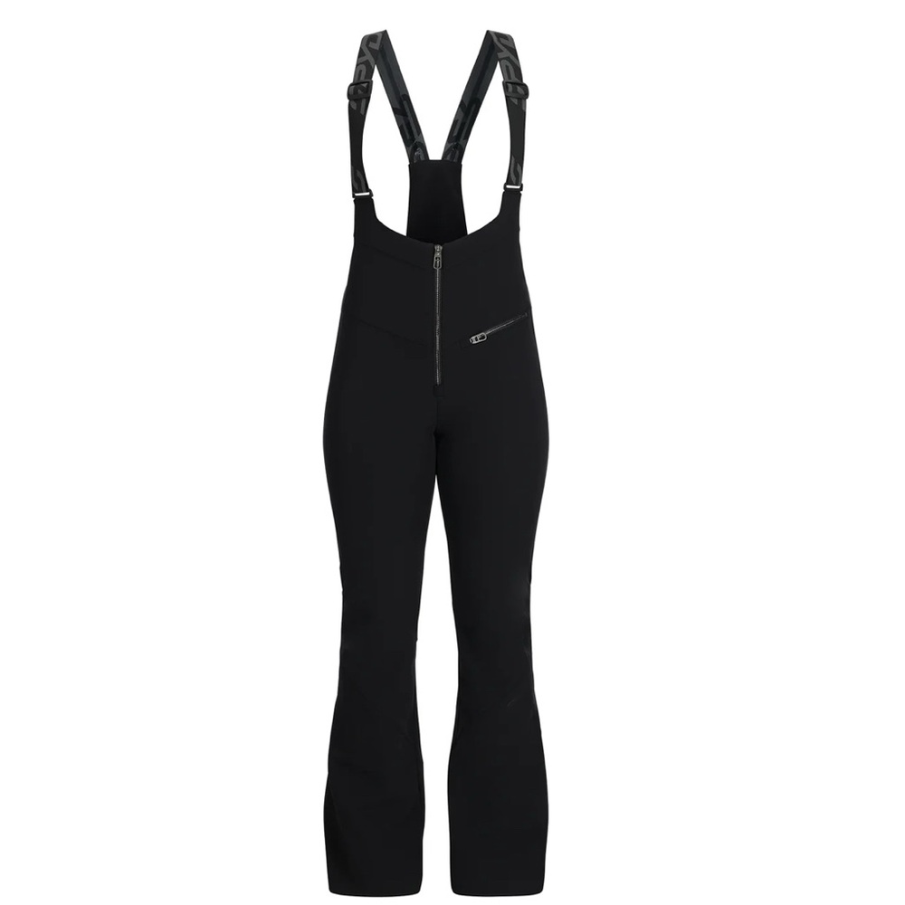 Spyder Women's Black Strut Bibb Softshell Ski Pants